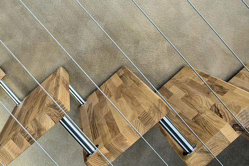 Treppenbau bei Eberhart Schreinerei, 8463 Benken